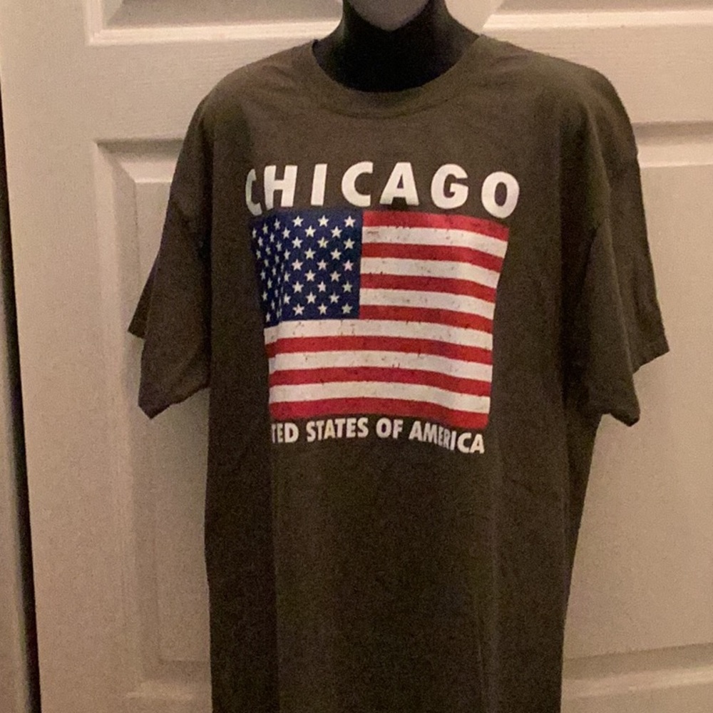 🇺🇸NWT Fun Chicago Unisex Tee Shirt Mens‎ XL 🇺🇸